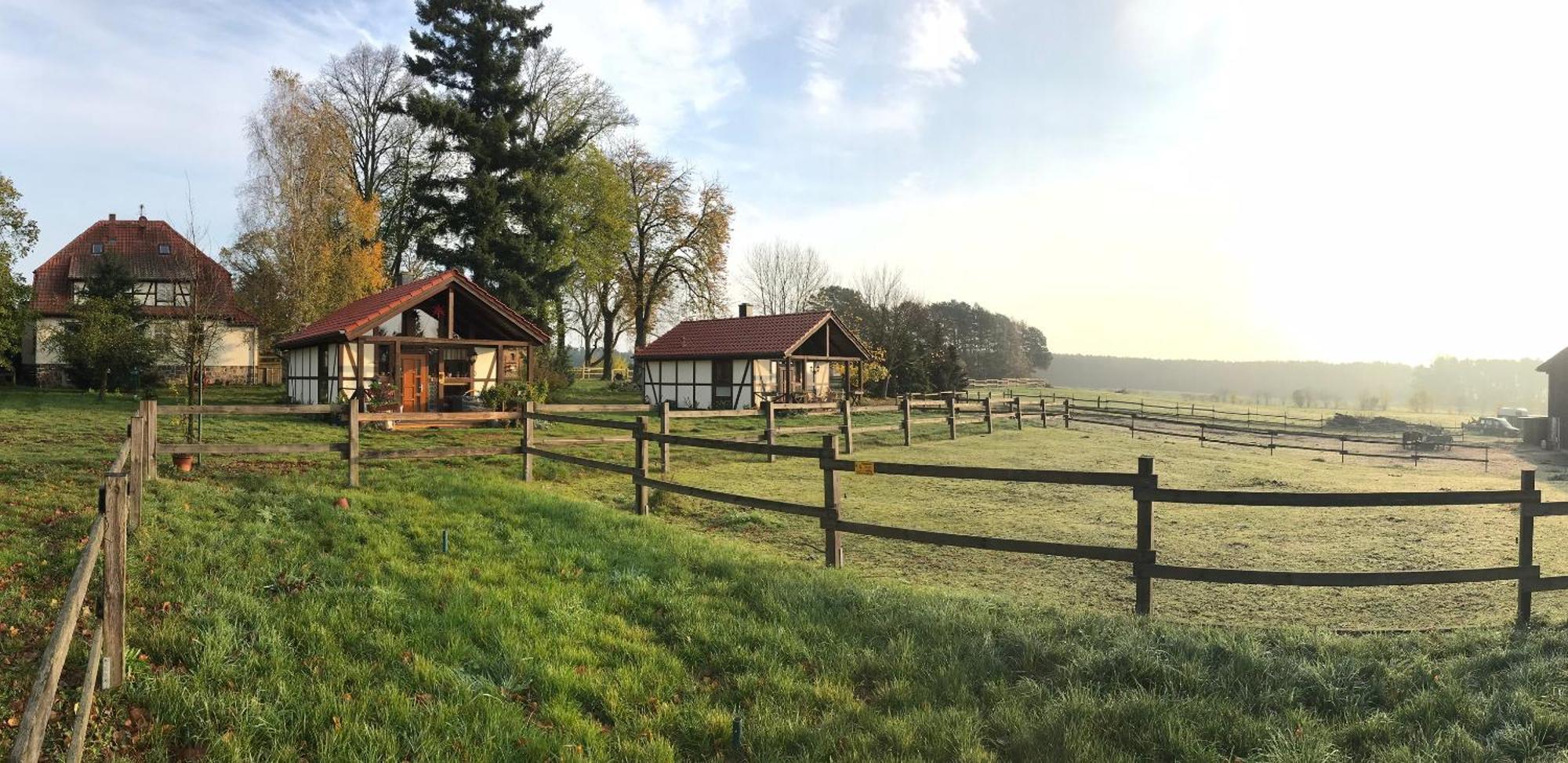 Pferdehof Schorfheide Villa Bagian luar foto